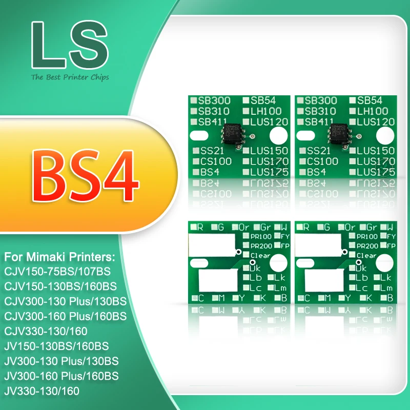 

2Liter BS4 Cartridge Chip IC Chip For Mimaki CJV150 CJV300 CJV330 JV150 JV300 JV330 JV33-130BS JV300-130 JV150-160 Printer BS4