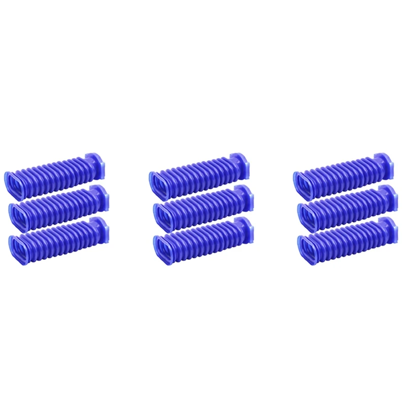 

9Pack Drum Suction Blue Hose Fittings For Dyson V6 V7 V8 V10 V11 Vacuum Cleaner Replacement Parts