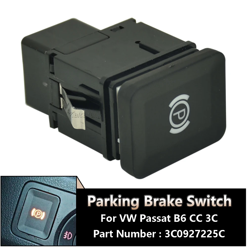 

Новая электронная задняя Кнопка тормоза для VW Passat B6 CC 3C 2006-2012 3C0927225C