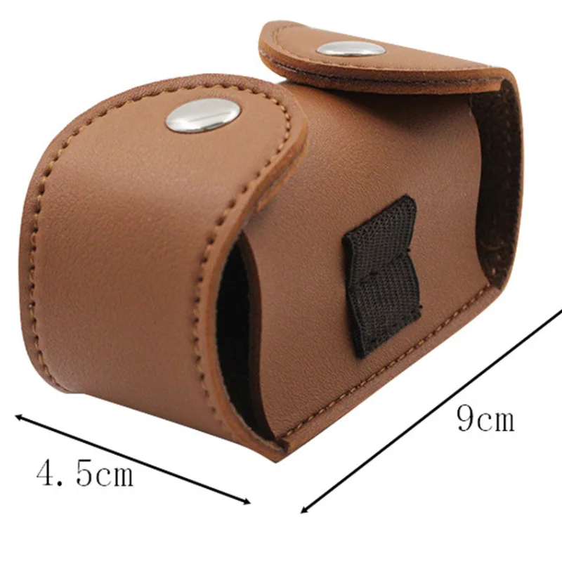 Cowhide Leather Golf Balls and Tees Holder Divot Tool Carrier Pouch Bag Storage Case