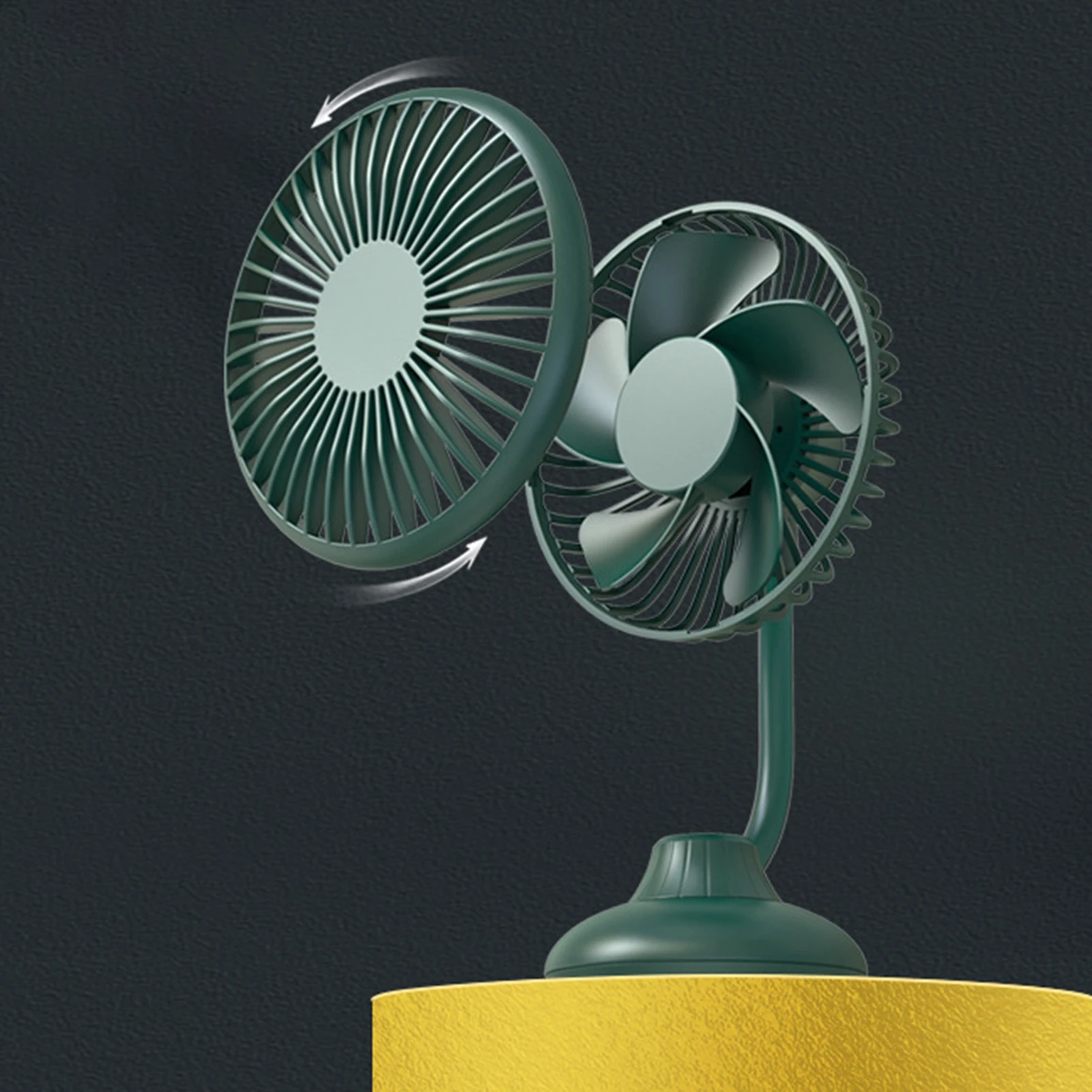 Персональный вентилятор для приборной панели автомобиля USB настольная лампа