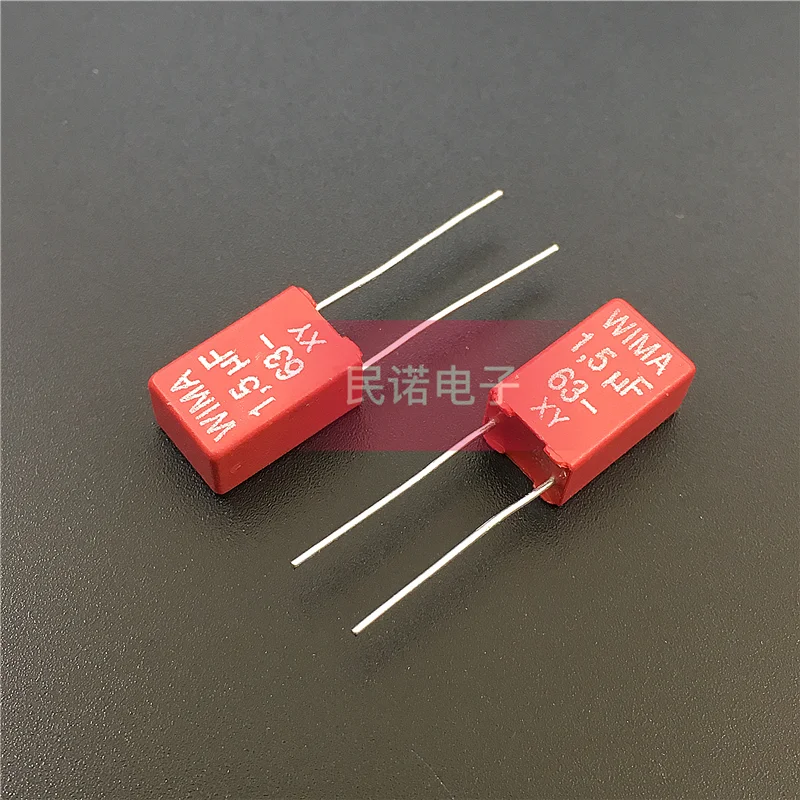 

20pcs/lot DIP capacitance MKS2 63V 1.5UF 63V155 1U5 leg width 5mm New and origianl
