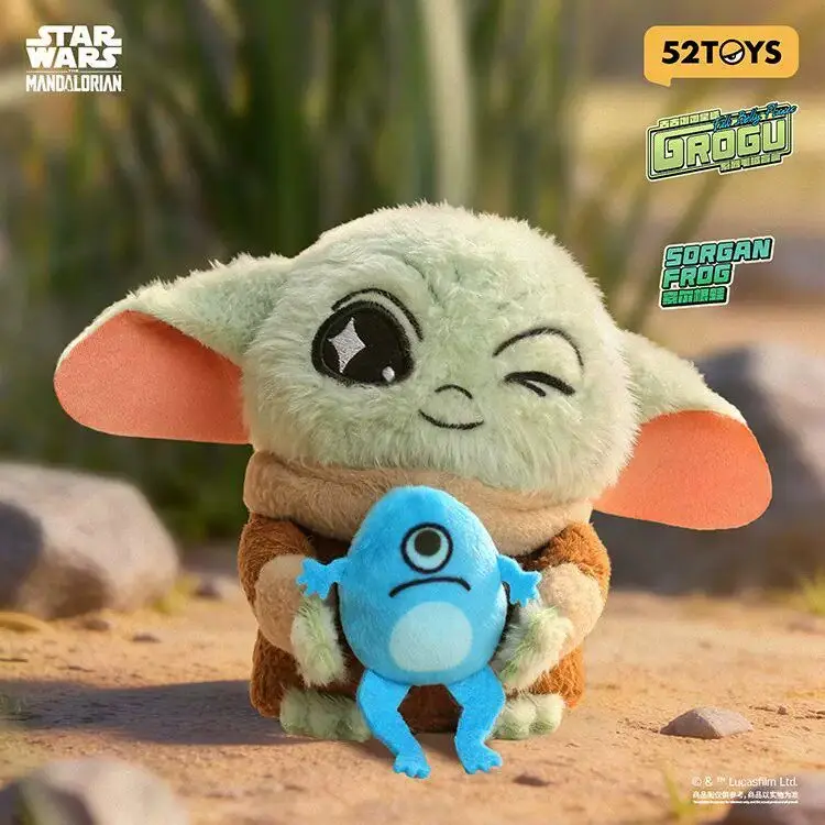 Фото Коллекционные игрушки-сюрпризы 52toys Star Wars: Мандалорец, Грогу, Мелорун, Мелон — модные фигурки для декора дома для фанатов фильмов №5