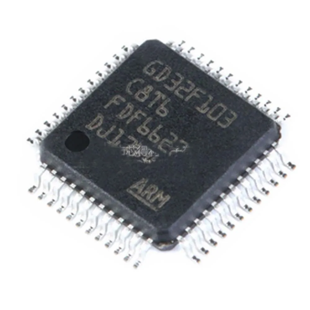 

5 шт. GD32F103C8T6 32F103C8T6 GD32F103 C8T6 QFP-48 IC лучшего качества.