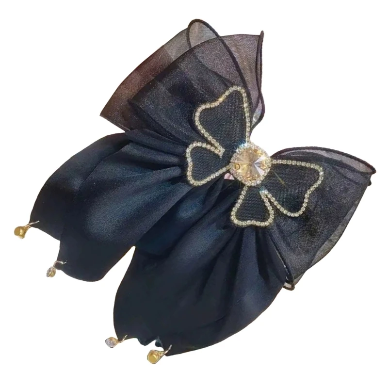 Заколка для волос с косами горячих девушек многослойная пряжа в форме банта