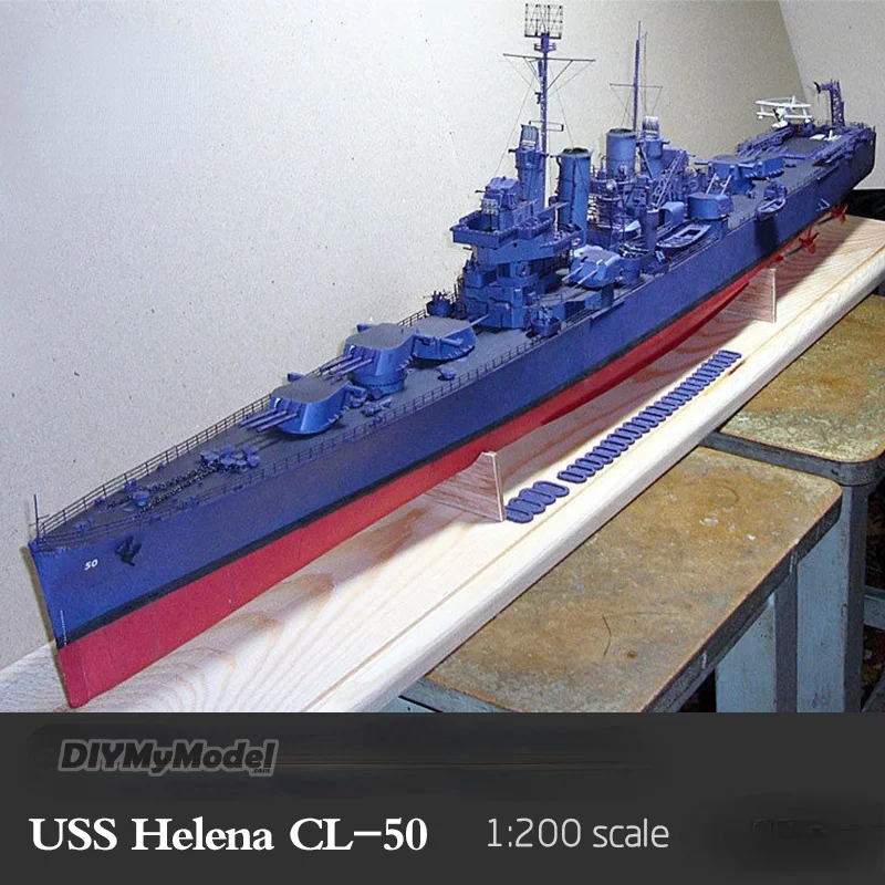 

DIYMyModeI Paper model of Helena 1:200 DIY Handcraft Paper Model Kit Handmade Toy Puzzles Gift Movie prop