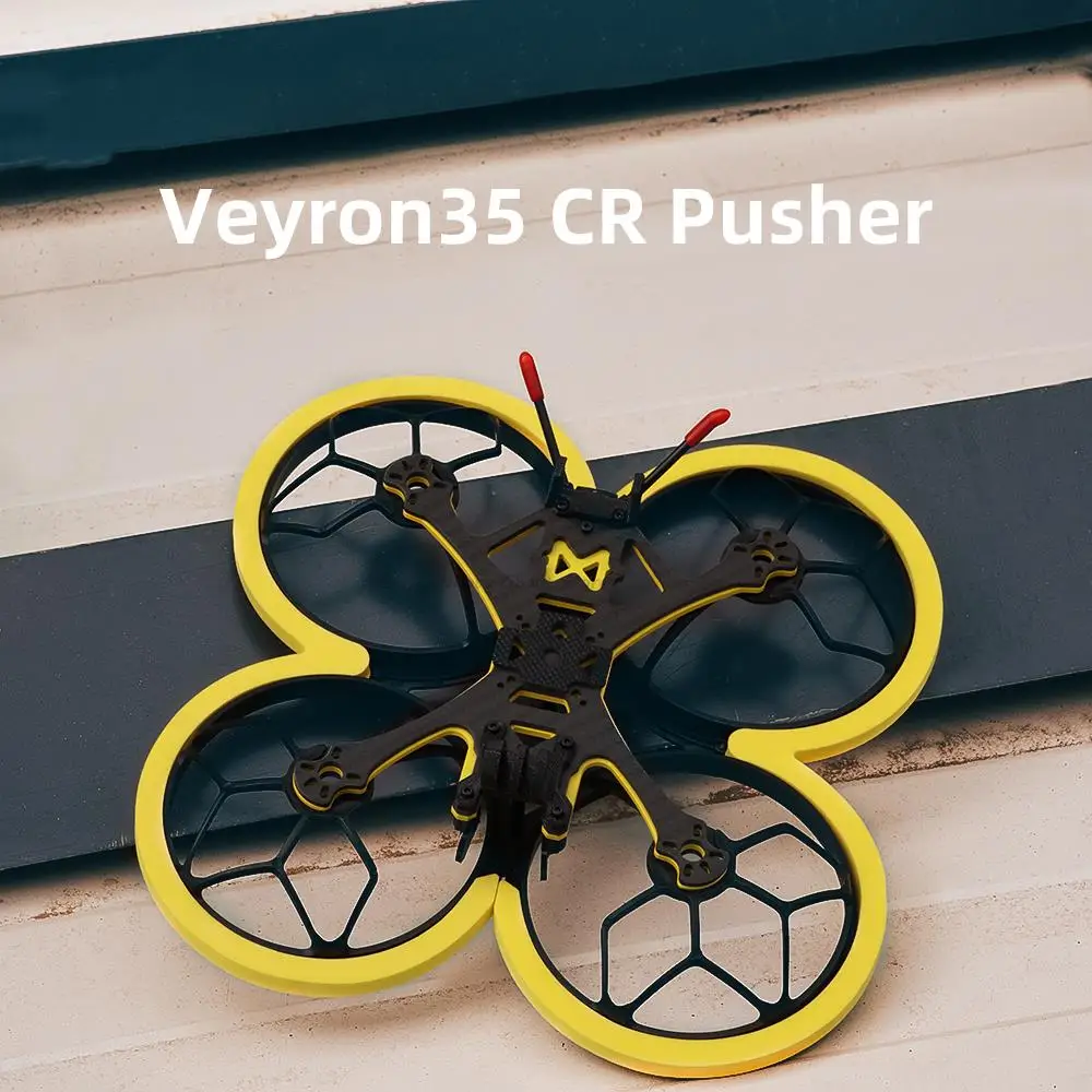 

Veyron35CR 3.5 Inches Pusher Cinewhoop Frame Suitable For DIY RC FPV Quadcopter Freestyle Fancy Flight Drone Parts