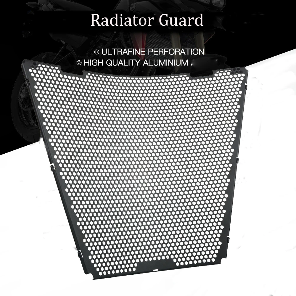 

Motorcycle Accessories Aluminum Radiator Grille Guard Cover Protector Moto Radiator Guard For Honda CBR1000RR SP 2017 2018 2019