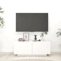 tv cabinets chipboard tv stand tv table tv units for living room high gloss white 100x35x40 cm