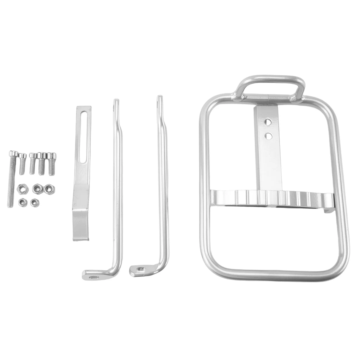 

14inch Folding Bike Front Racks Aluminum Alloy Bicycle Front Luggage Carrier Bicycle Cargo Rack Silver