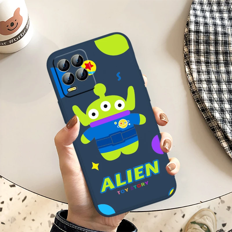 

Cute Toy Story Phone Case For OPPO Realme GT Neo 3 2 Master 8 9 Narzo 50A 50i Reno 7 Liquid Rope Candy Cover Fundas Coque Capa