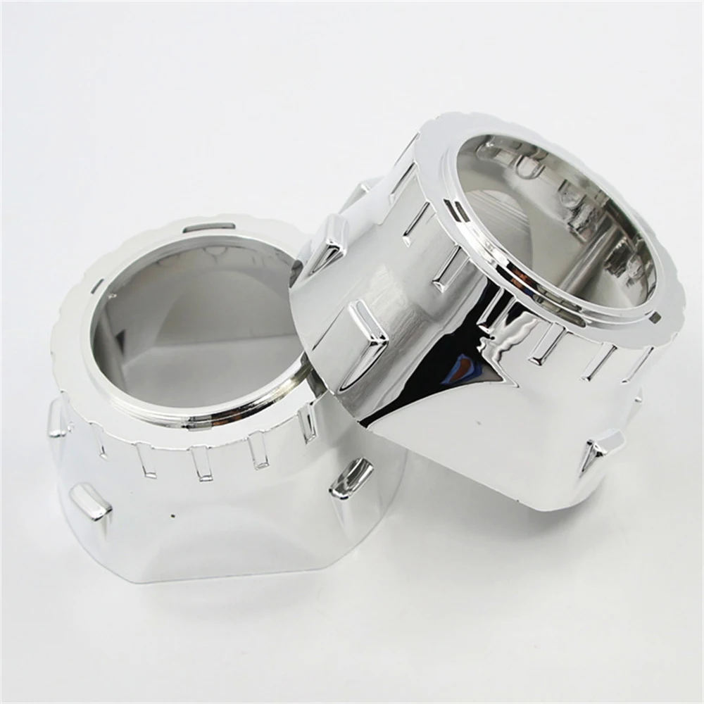 2 5 дюймовая Биксеноновая HID-линза для проектора черная серебряная кожуха маска