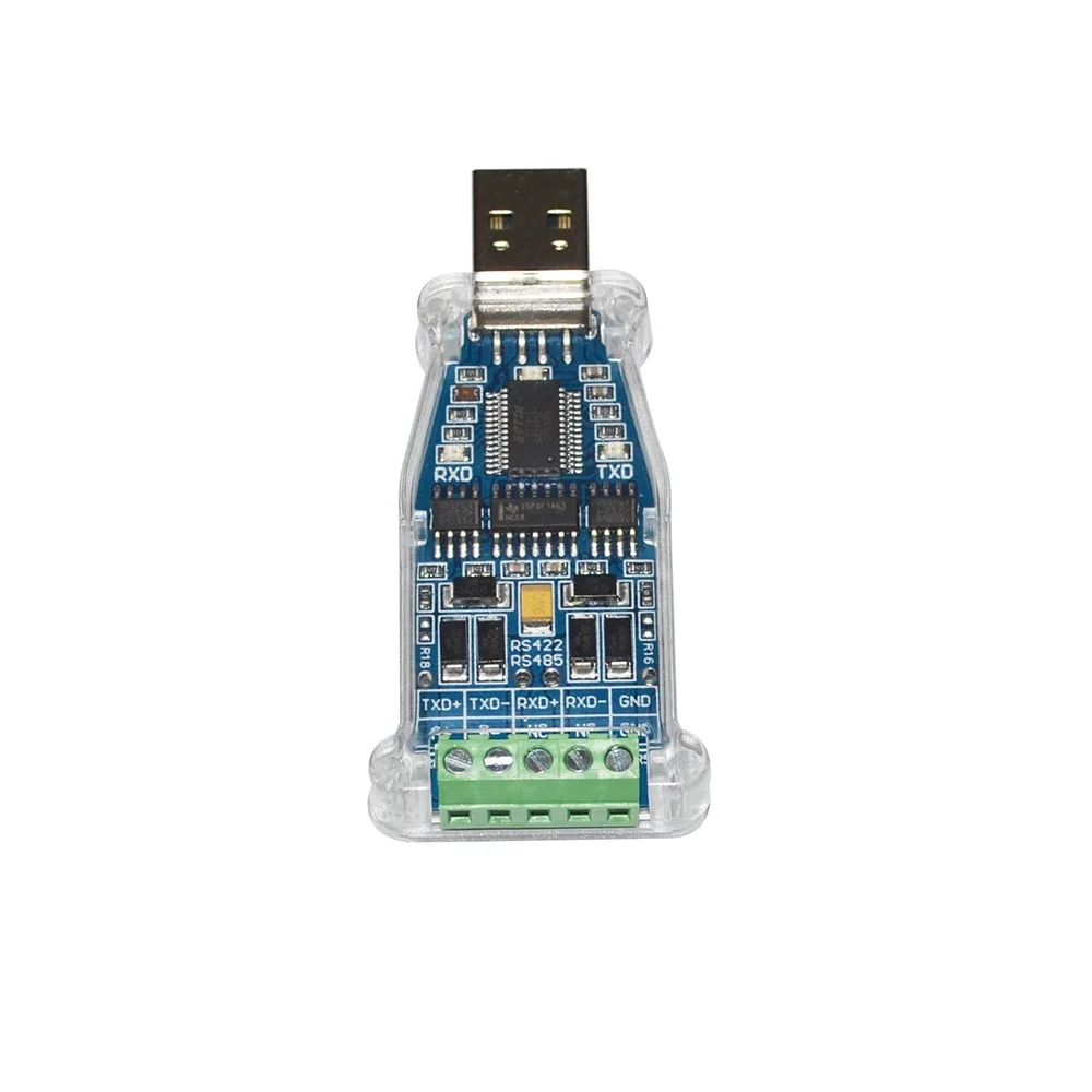 Многофункциональный модуль-преобразователь CP2102 с USB на RS485 RS232 TTL 3V3/5 В