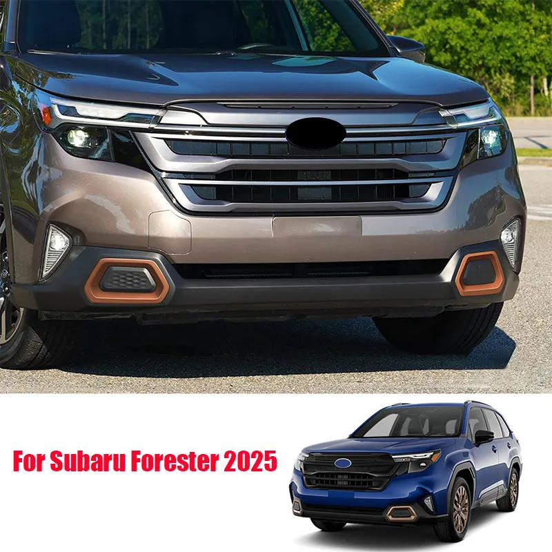 Для Subaru Forester 2025 передняя противотуманная фара декоративная рамка детали для
