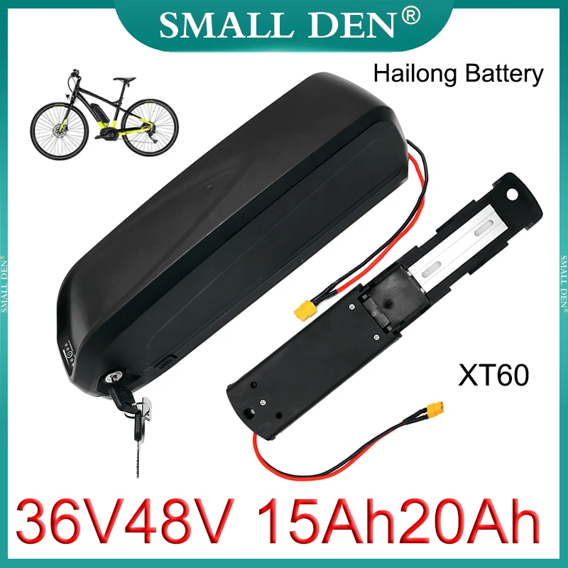 Литий-ионный аккумулятор Hailong для велосипеда, 36 В, 48 В, 15 Ач, 20 ...
