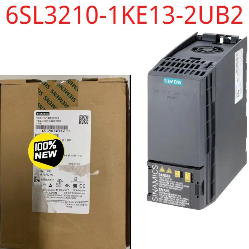 

Brand New 6SL3210-1KE13-2UB2 SINAMICS G120C, FSAA mit Blindabdeckung RATED POWER 1,1KW 6SL3210 1KE13 2UB2