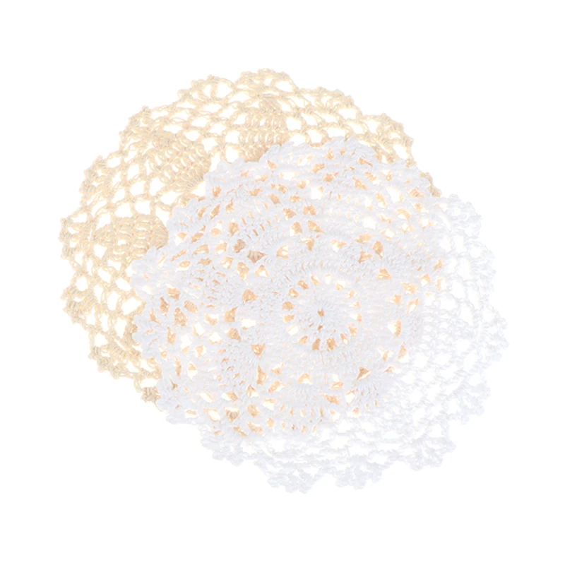 

Кружевная Подставка под кружево, Свадебный Рождественский коврик для стола, тканевая Подставка под тарелку, салфетка, подставка под чашку