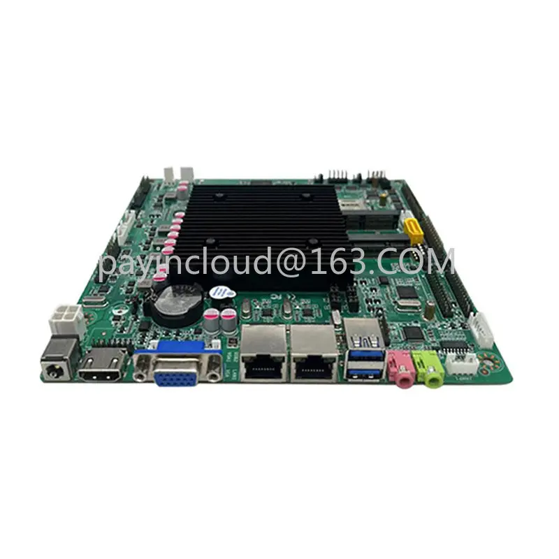 

Applicable To Industrial Control Mainboard Industrial Computer Business Advertising Player Gigabit Dual Network 6 Serial Port
