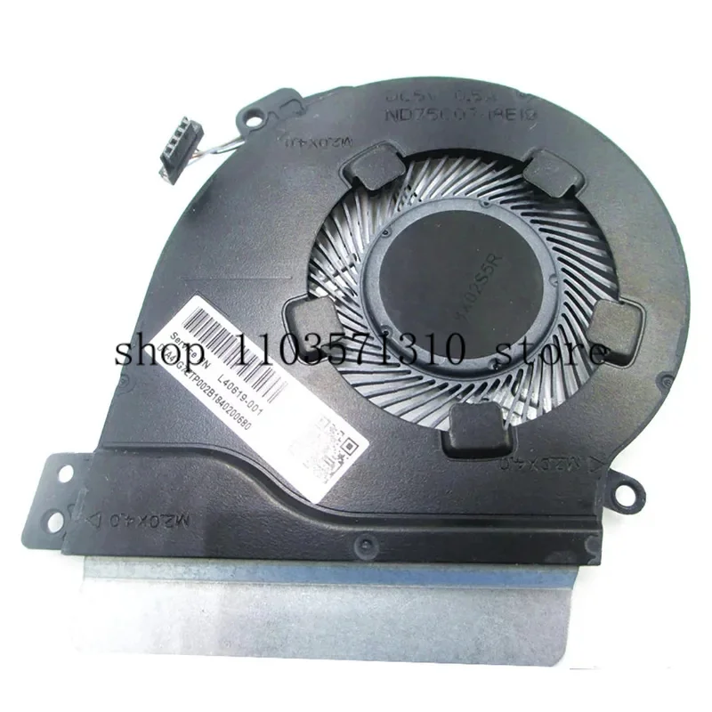 Новый охлаждающий вентилятор для процессора HP 15-CS TPN-Q208 L40620-001 L40619-001 ND75C07-18E19