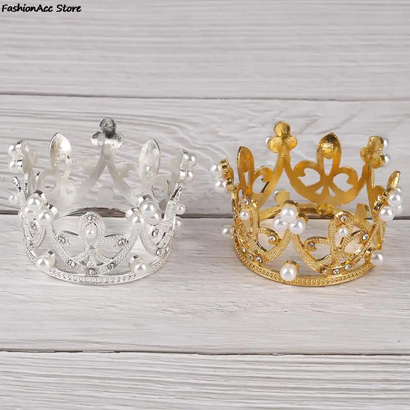 Мини Золотая Корона принцесса искусственные волосы подарок на день Святого