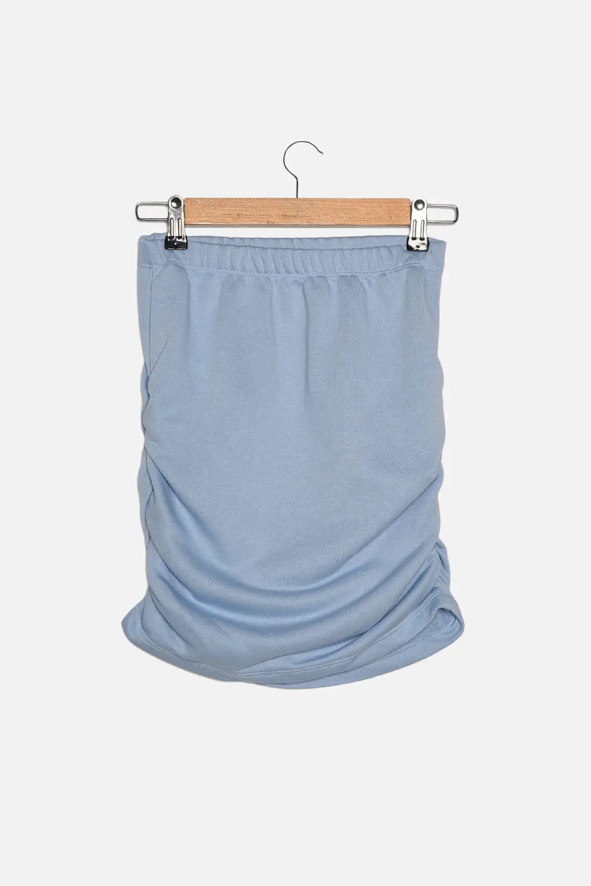 

Trendyol Shirred Knitted Skirt TWOAW22ET0049