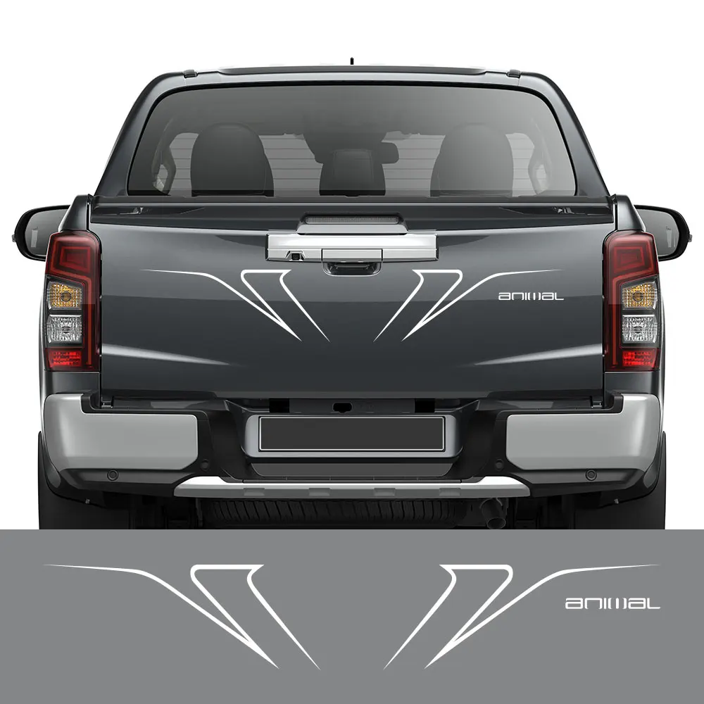 Wholesale Car Rear Tail Stickers Truck Graphics for Mitsubishi L200 Triton Pickup Tailgate Decal Vinyl Film Decor Cover |