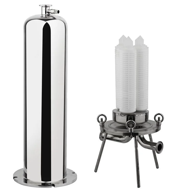 

Stainless Steel 316L 30 Inch x 3 Element Membrane Filter