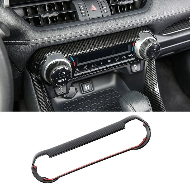 

Для Toyota RAV4 XA50 2019 2020 2021 2022 2023 2024 RAV 4 Гибридные автомобильные ручки кондиционера Панель управления Кнопка скорости вентилятора Крышка