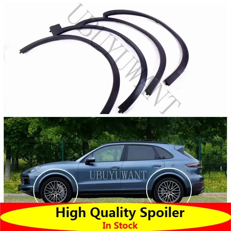 

4 шт., высококачественные накладки на автомобильные крылья для Porsche Cayenne 2018 2019 2020