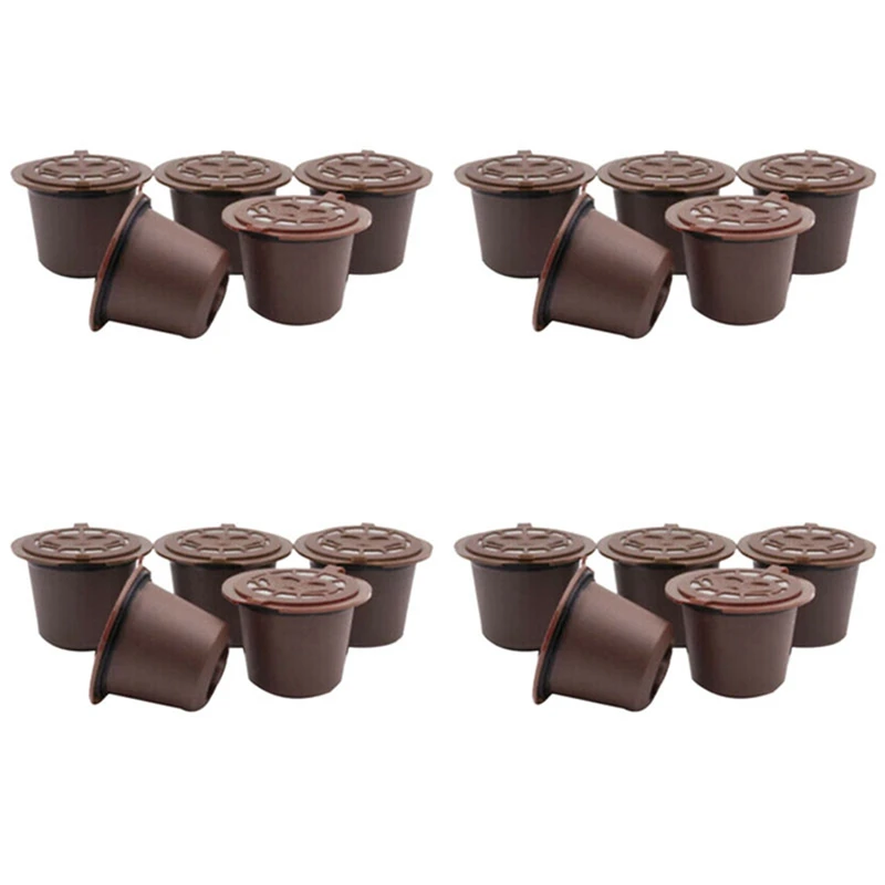 

20 шт., многоразовые капсулы из нержавеющей стали для кофемашины Nespresso (B)