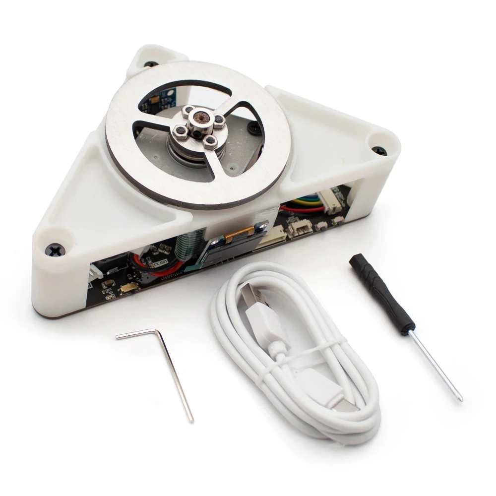 

Инерционное колесо Самобалансирующаяся треугольная призма Баланс Треугольник Cubli STM32 Классический интерфейс зарядки PID MicroUSB