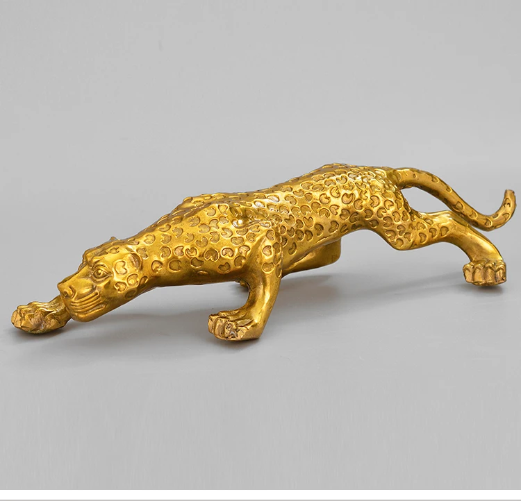 Подлинная медная искусственная латунь Леопардовый продукт Южное здоровье