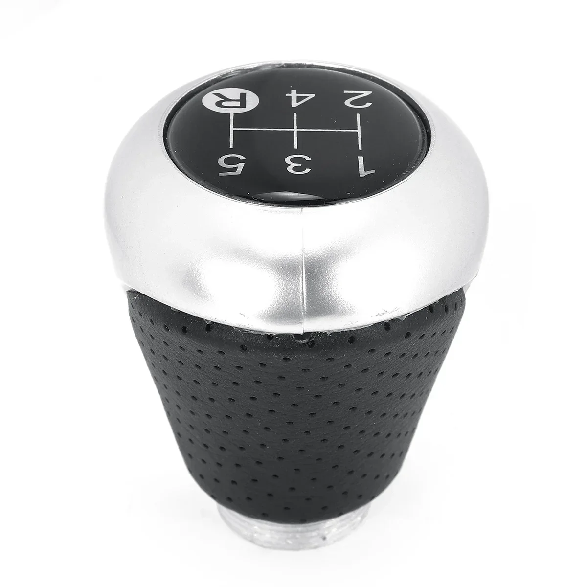 Серебристый алюминиевый сплав 5-скоростная автомобильная ручка переключения