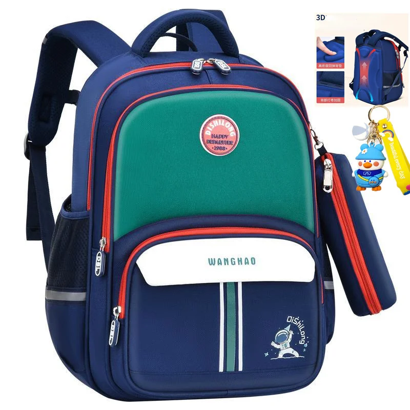 

2023 Waterproof Children School Bags for Boys Girls Kids book bags Orthopedic schoolbag Primary school Backpack mochila infantil