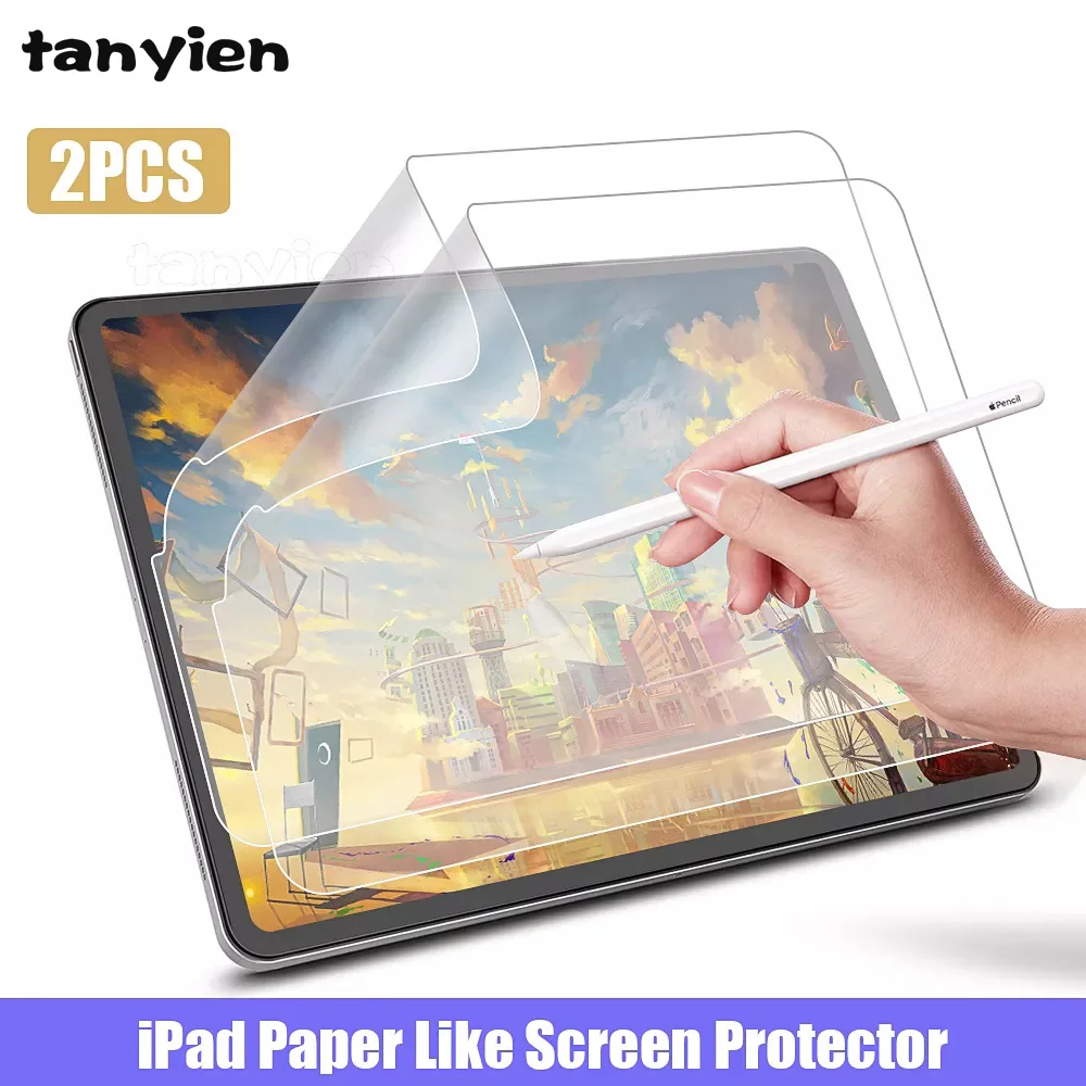 

(2 Packs) Paper Like Film For Apple iPad Mini 1 2 3 4 5 6 7.9 8.3 Mini6 Mini5 6th 5th 4th 3th Generation Tablet Screen Protector