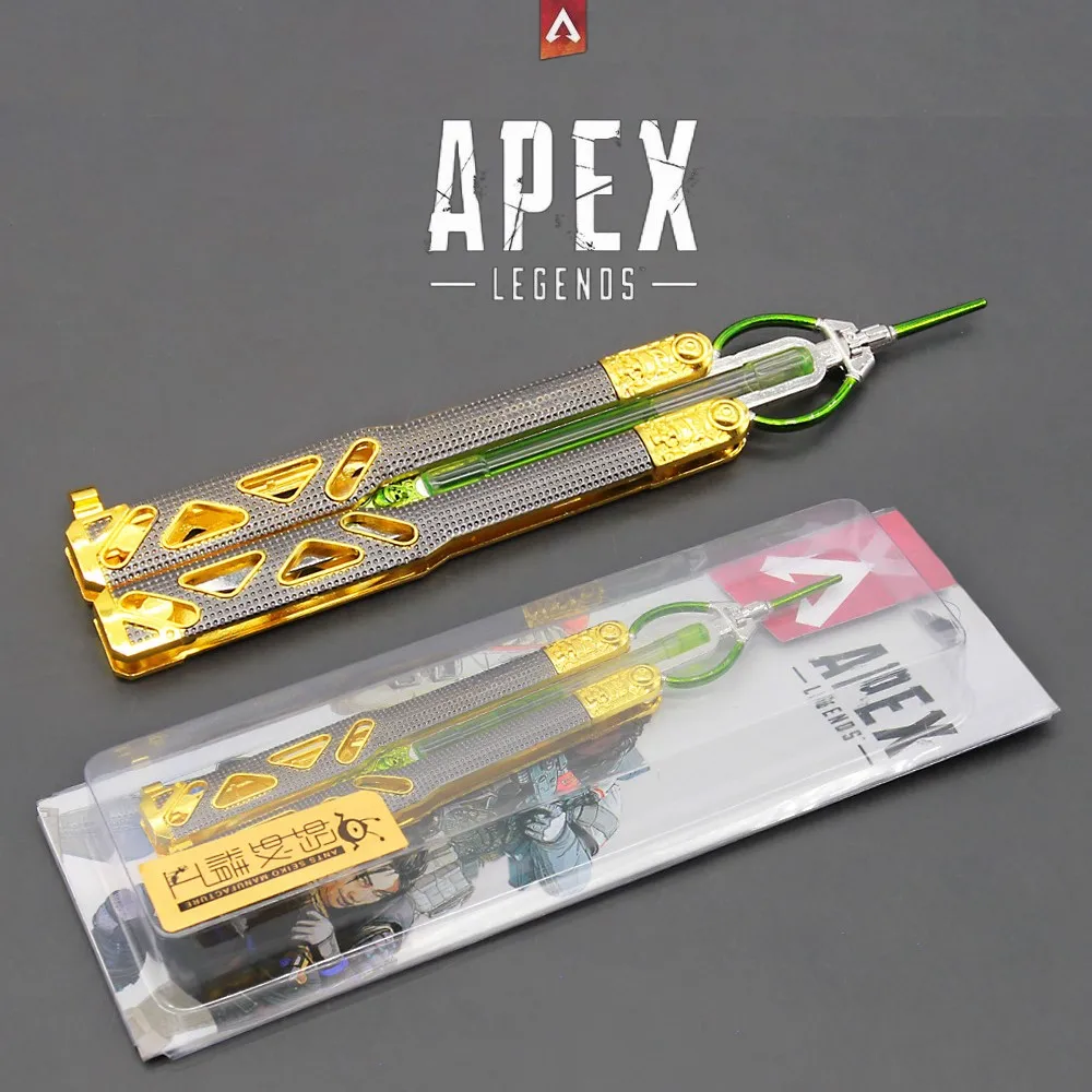 Браслет-бабочка Apex Legends Octane инжектор для жидкости модель оружия детская игрушка -