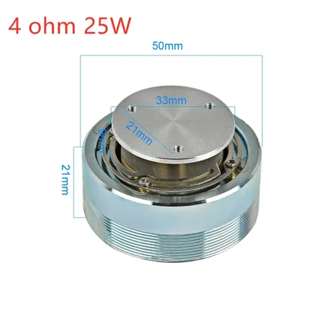 Aiyima Mini Audio Portable Speaker Coluna 44/50mm Alto -falante de vibração de vibração de alcance