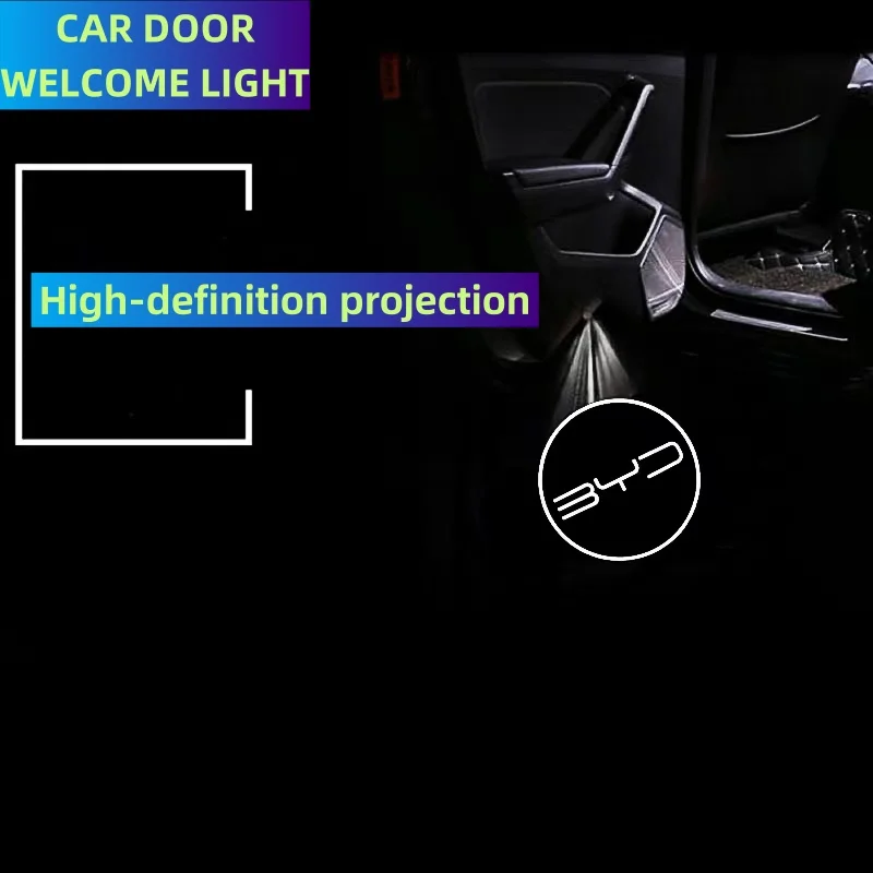 2/4 шт. автомобильные лампы-проекторы для дверей