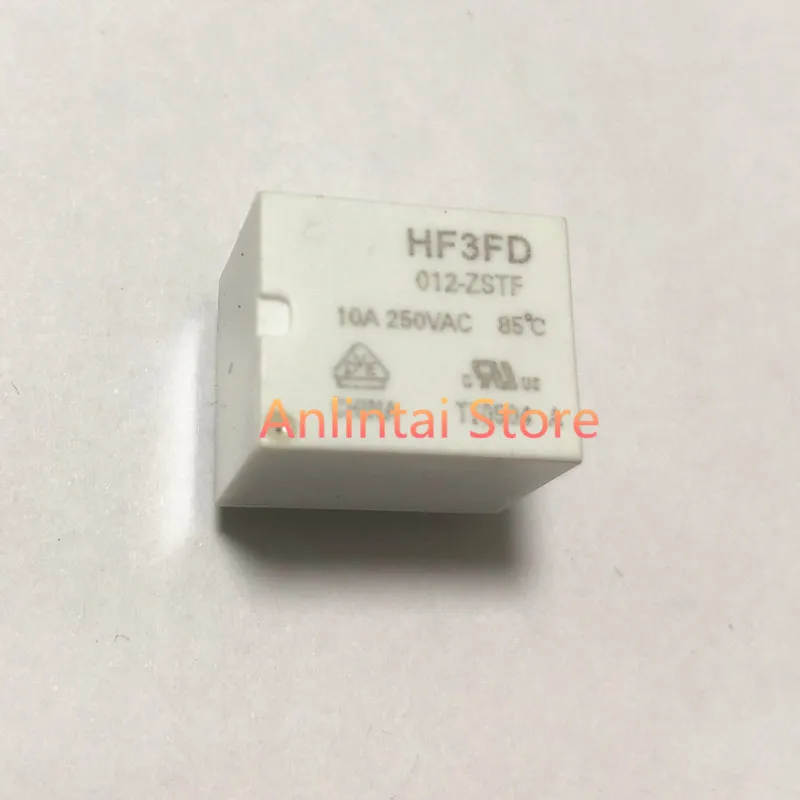 Фото Реле силовое HF3FD-012-ZSTF 12В 5-контактное 10А 250В переменного тока оптом №1
