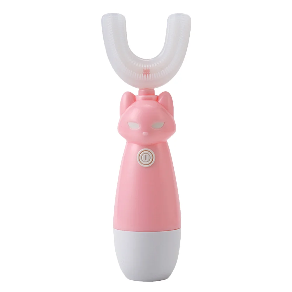 

1pc Convenient Portable Lovely U-Shape Toothbrush Electric Toothbrush Kids Toothbrush