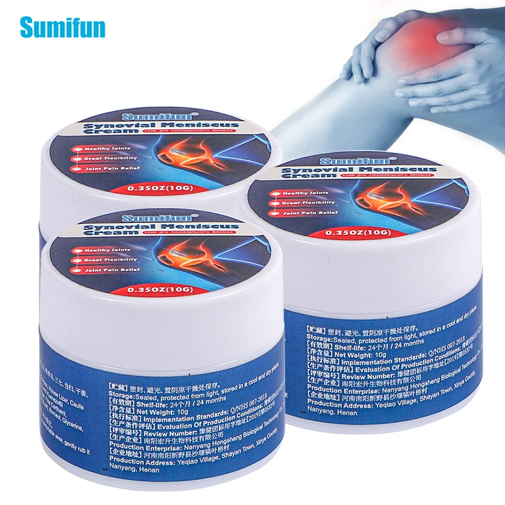 

2/3Pcs Knee Joint Pain Relief Ointment Herbal Hot Compress Relaxing Knee Medical Plaster Arthritis Joint Knee Painkiller Cream