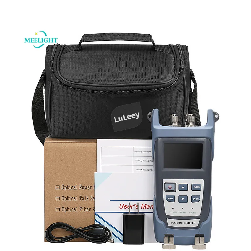 

Он-лайн тест Высокоточный сети PON обнаружения передачи оптический измеритель мощности сети PON