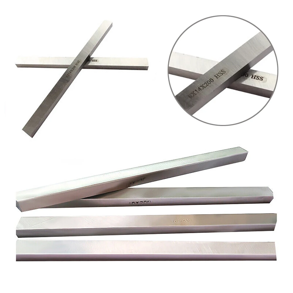 

1PCS HRC 60-62°/63-65°/66-69° HSS High Speed Steel Square Turning Tools White Steel Bar Blade CNC Lathe Machining Tools