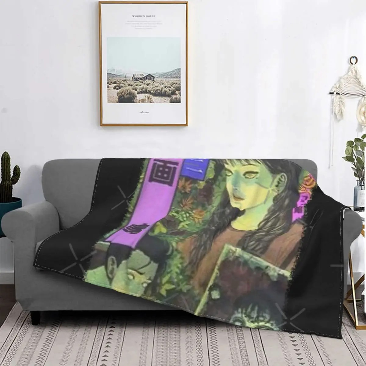 Junji Ito коллекция одеяло покрывало на кровать толстое для кровати сверхлегкие