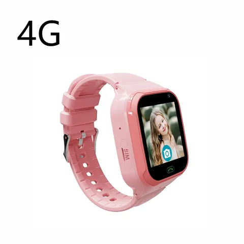 4G Детские Смарт-часы GPS Wifi Видеозвонок SOS трекер IP67 водонепроницаемый экран 1,44 дюйма Детские Смарт-часы для детей Рождественский подарок