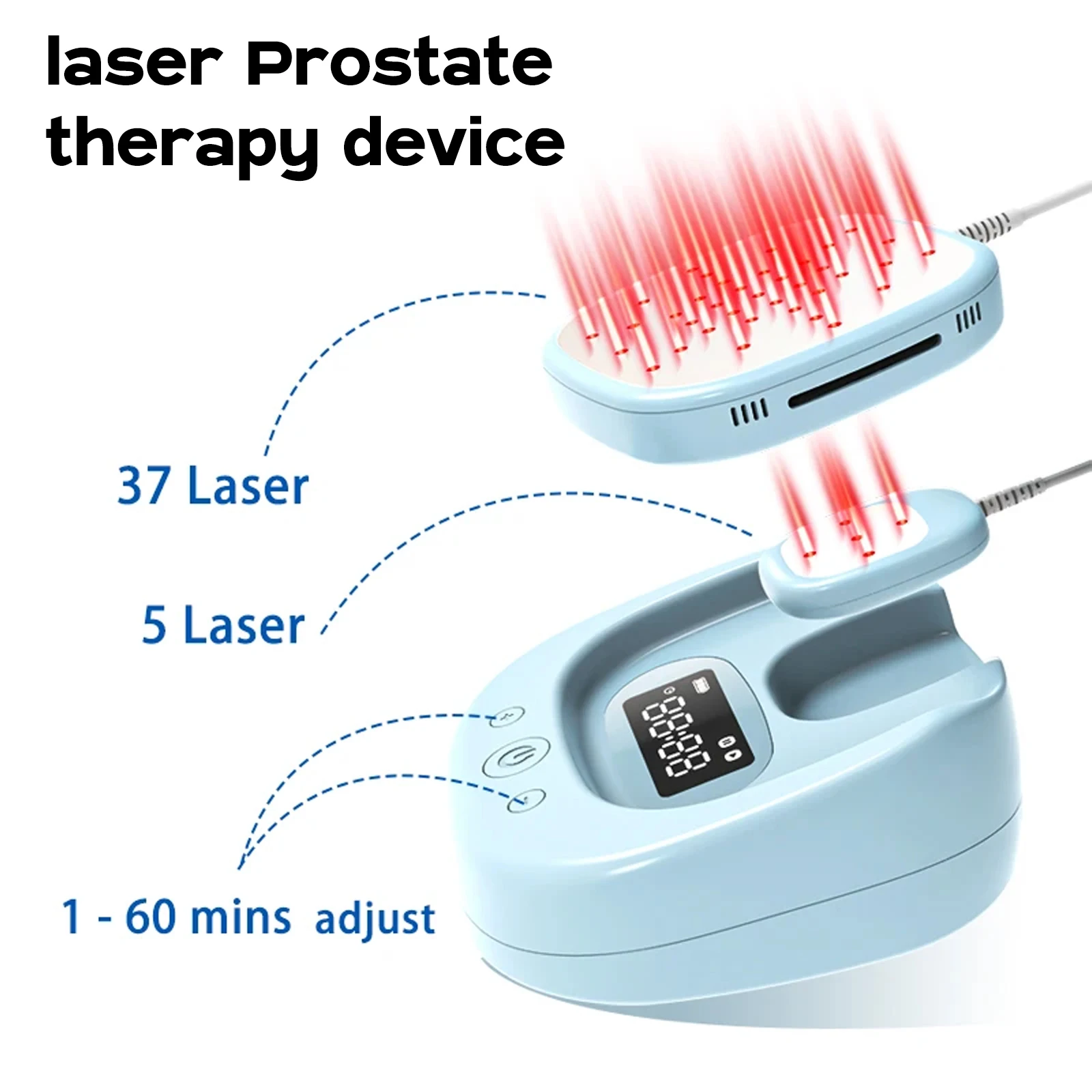Устройство LASEPREHT для лечения простаты 42 шт. 650 нм устройство лазерной терапии Dysuria