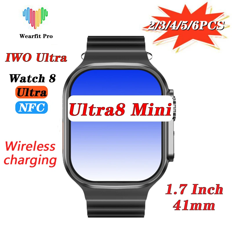 

Ultra8 Mini Smart Watches 2023 Women Men IWO Series8 40mm 41mm Bluetooth Call
