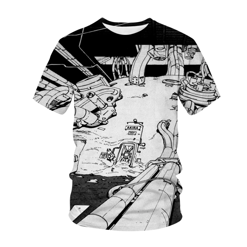 

Футболка Мужская/женская с 3D-принтом манги, уличная одежда с персонализированной графикой, модные топы в стиле Харадзюку, Y2k, детская одежда
