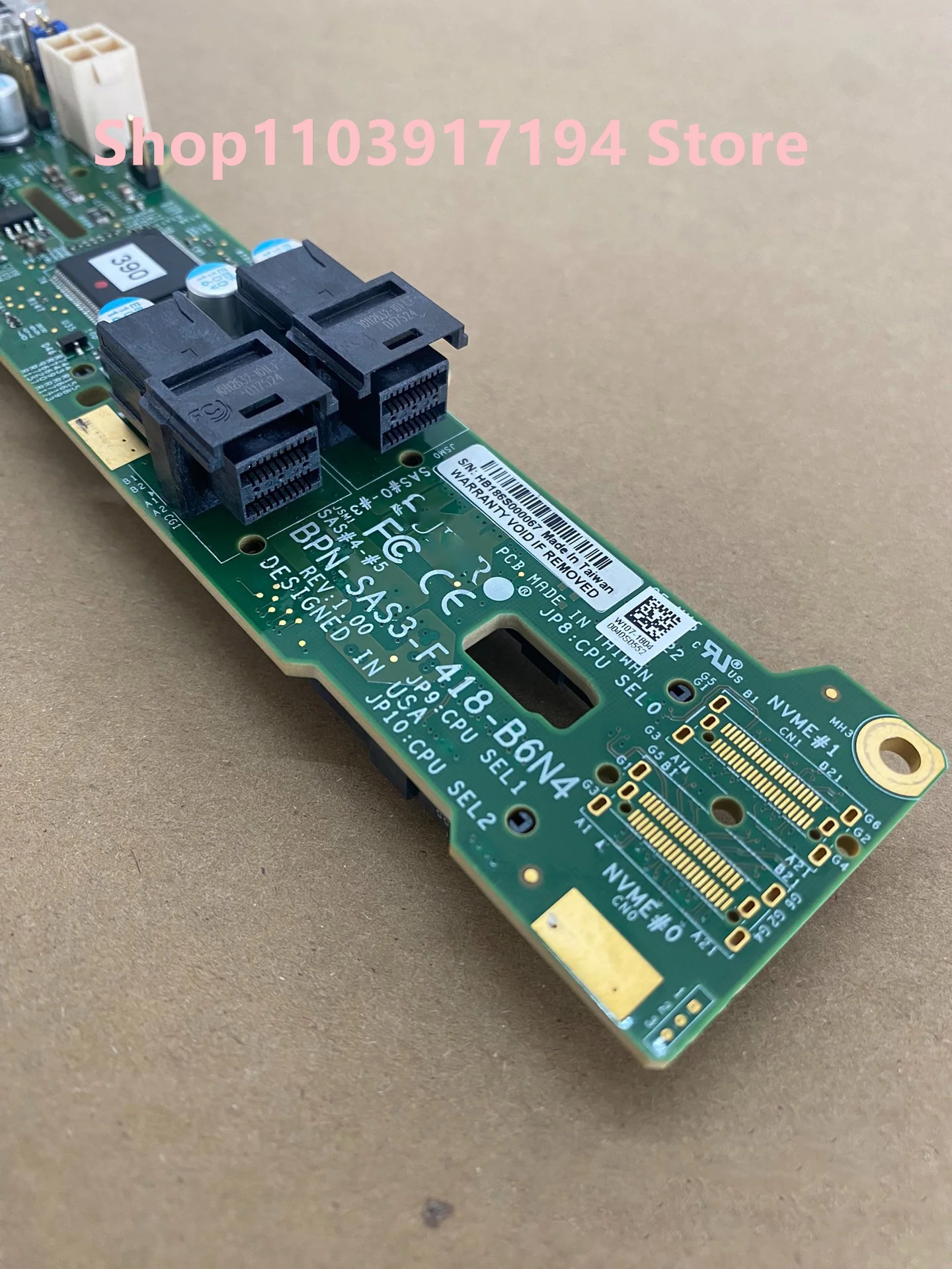 Для Supermicro BPN-SAS3-F418-B6N4 жесткого диска Backplane