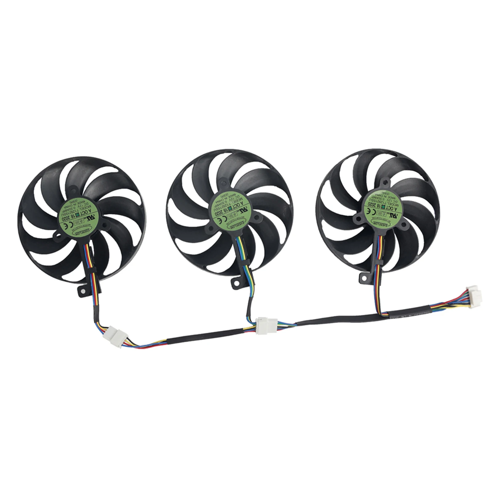 Вентилятор для видеокарты ASUS ROG Strix RTX 2060 2060S 2080S RX 2070 5600 XT 5700 87 мм